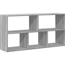 vidaXL Estanterías-Estantería de pared madera ingeniería 100x25x50 cm