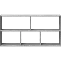 vidaXL Estanterías-Estantería de pared madera ingeniería 100x25x50 cm