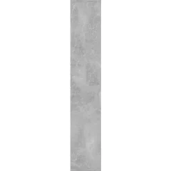 vidaXL Estantería de pared contrachapada gris hormigón 36x16x90 cm Gris hormig&oacute;n Outlet