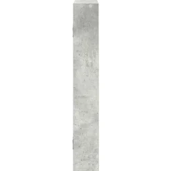 vidaXL Estanterías-Estantería de pared madera ingeniería gris hormigón 43x9x60 cm