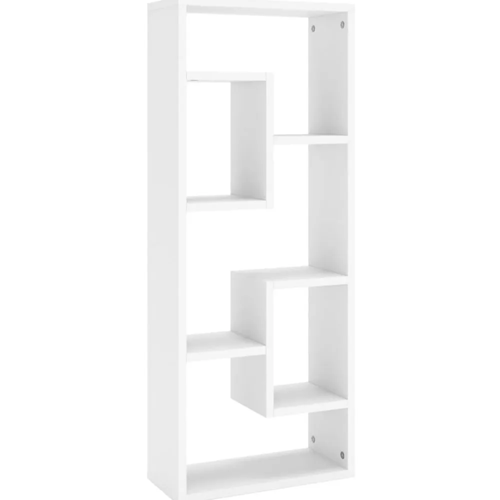 vidaXL Estanterías-Estantería de pared madera contrachapada 36x16x90 cm