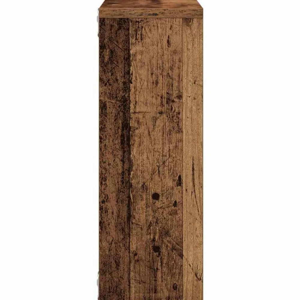vidaXL Estantería de pared madera ingeniería envejecida 45x16x45 cm Madera antigua Sale