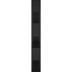 vidaXL Estantería divisor de espacios 100x24x188 cm Negro Outlet