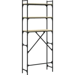 vidaXL Estantería lavadora madera ingeniería 67x25x163 cm Roble Sonoma Sale