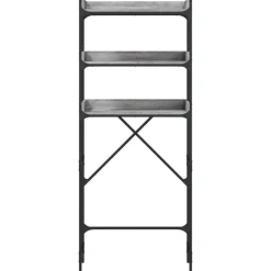 vidaXL Estantería lavadora madera ingeniería 67x25x163 cm Gris sonoma Sale
