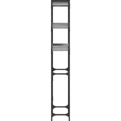 vidaXL Estantería lavadora madera ingeniería 67x25x163 cm Gris sonoma Sale