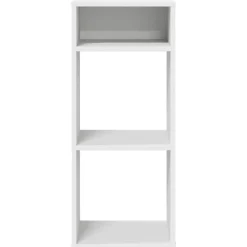 vidaXL Estanterías-Estantería librería madera contrachapada 34x31x80 cm