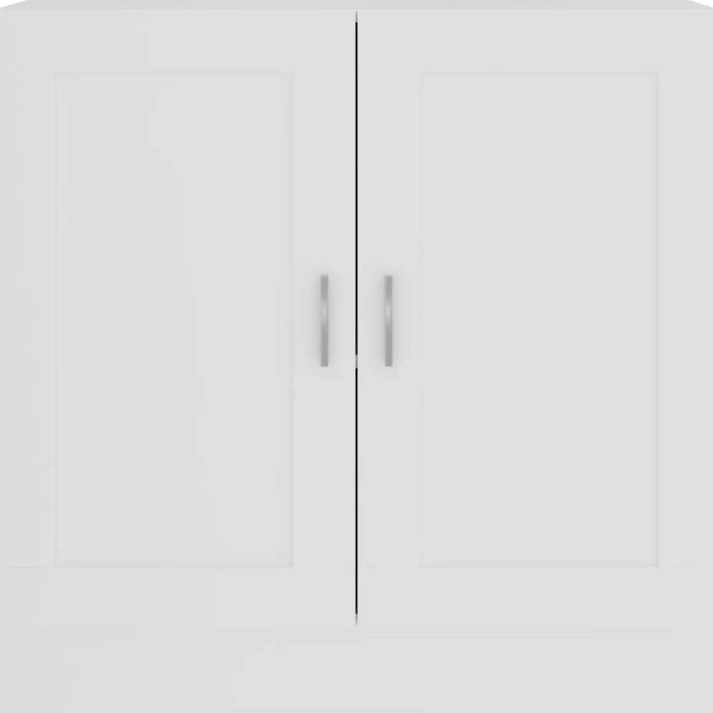 vidaXL Estantería librería madera contrachapada 82,5x30,5x80 cm Blanco Hot