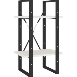 vidaXL Estantería librería 5 niveles madera de pino 40x30x175cm Blanco Online