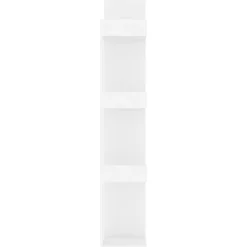 vidaXL Estanterías-Estantería librería madera contrachapada 86x25,5x140 cm