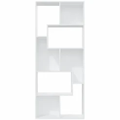 vidaXL Estantería librería madera contrachapada 67x24x161 cm Blanco Sale