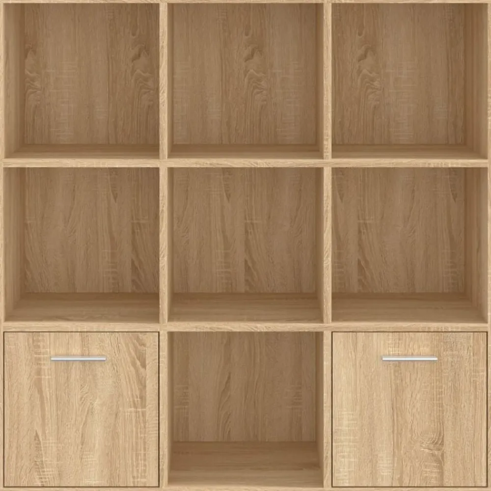 vidaXL Estanterías-Estantería madera contrachapada color 98x30x98cm