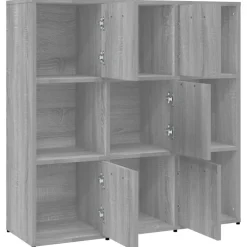 vidaXL Estanterías-Estantería madera contrachapada 90x30x90cm
