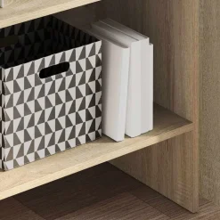 vidaXL Estantería madera contrachapada color 60x35x180 cm Roble Sonoma Best