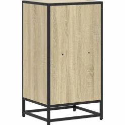 vidaXL Estanterías-Estantería madera contrachapada color roble 40x35x76 cm