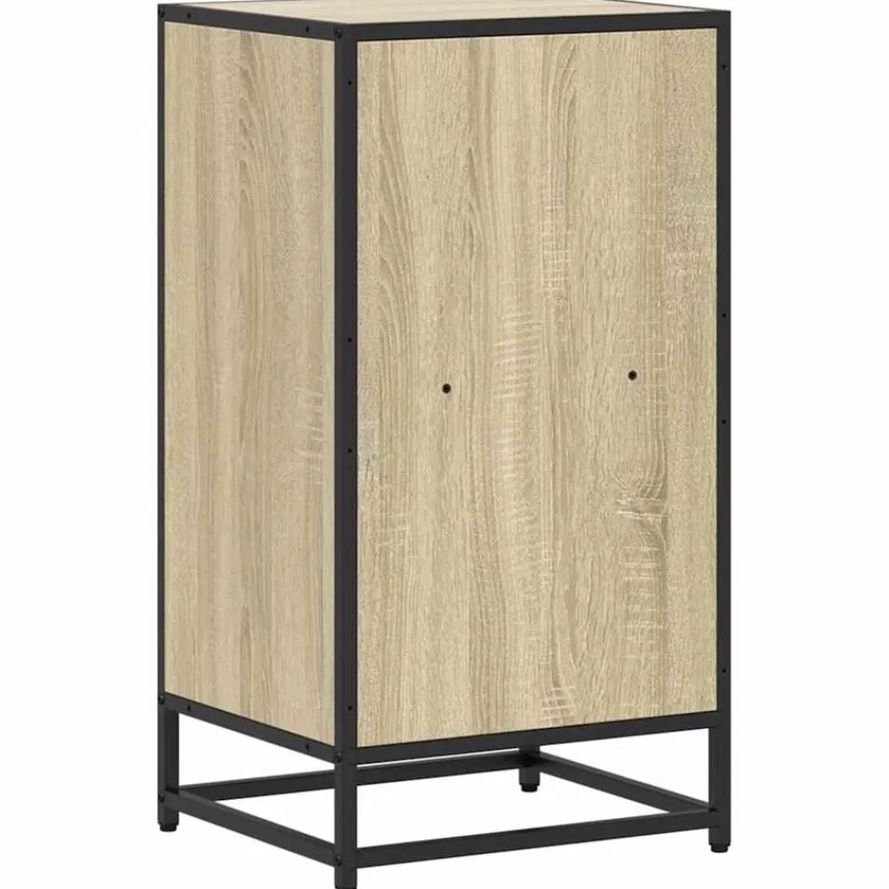vidaXL Estanterías-Estantería madera contrachapada color roble 40x35x76 cm