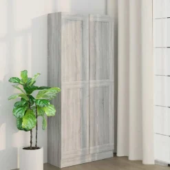 vidaXL Estanterías-Estantería madera contrachapada 82,5x30,5x185,5 cm
