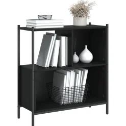 vidaXL Estanterías-Estantería madera de ingeniería 72x28x77,5 cm
