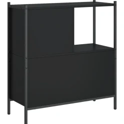 vidaXL Estanterías-Estantería madera de ingeniería 72x28x77,5 cm
