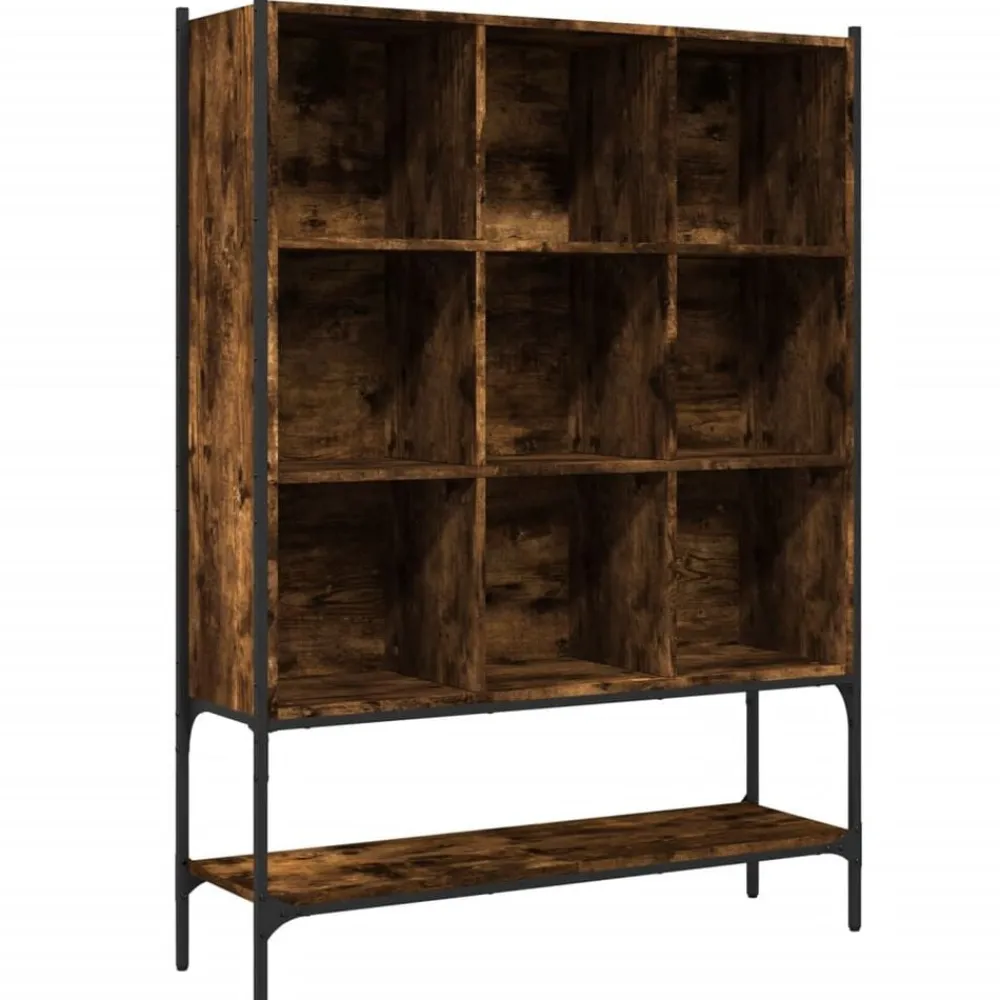 vidaXL Estanterías-Estantería madera de ingeniería 102x30x141,5 cm