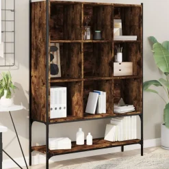 vidaXL Estanterías-Estantería madera de ingeniería 102x30x141,5 cm