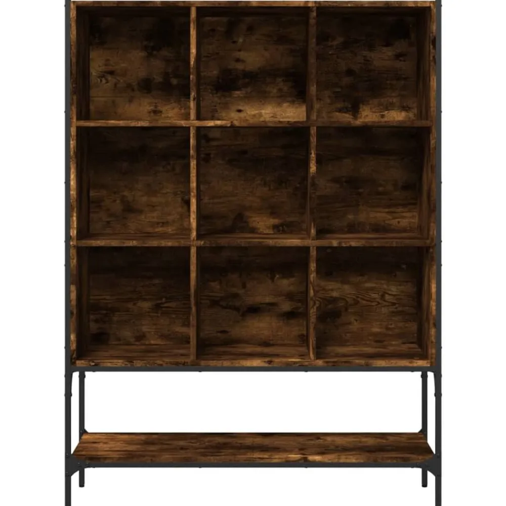 vidaXL Estanterías-Estantería madera de ingeniería 102x30x141,5 cm
