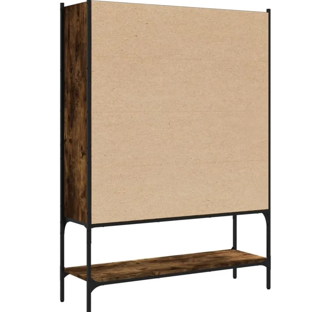 vidaXL Estanterías-Estantería madera de ingeniería 102x30x141,5 cm