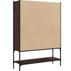 vidaXL Estantería madera de ingeniería marrón roble 102x30x141,5 cm Marrón roble Hot