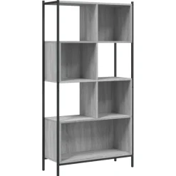 vidaXL Estanterías-Estantería madera de ingeniería 72x28x172 cm