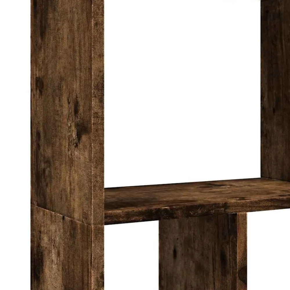 vidaXL Estanterías-Estantería madera de ingeniería 60x20x120,5 cm