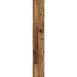 vidaXL Estantería madera de ingeniería color envejecido 67x24x161 cm Madera antigua New