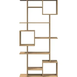 vidaXL Estanterías-Estantería madera de ingeniería roble artisian 92x29x188 cm