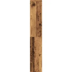 vidaXL Estantería madera de ingeniería color envejecido 60x20x120,5 cm Madera antigua Discount