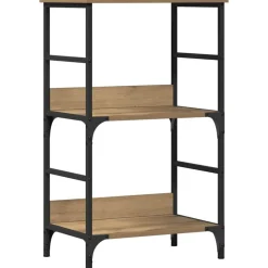 vidaXL Estanterías-Estantería madera de ingeniería 50x33x82 cm