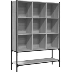 vidaXL Estanterías-Estantería madera de ingeniería 102x30x141,5 cm