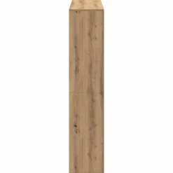 vidaXL Estanterías-Estantería madera de ingeniería roble artisian 137,5x29x137,5cm