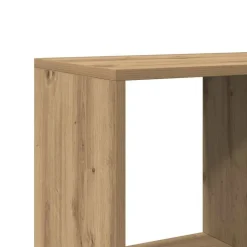 vidaXL Estanterías-Estantería madera de ingeniería roble artisian 137,5x29x137,5cm