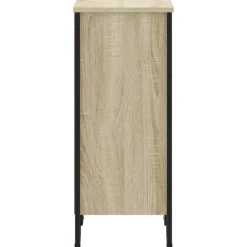 vidaXL Estantería madera de ingeniería 50x31x74,5 cm Roble Sonoma Clearance