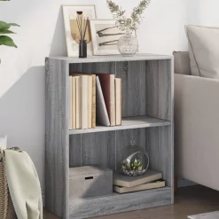 vidaXL Estanterías-Estantería madera de ingeniería 60x24x76 cm
