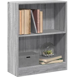vidaXL Estanterías-Estantería madera de ingeniería 60x24x76 cm