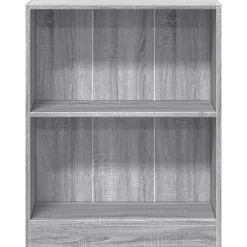 vidaXL Estanterías-Estantería madera de ingeniería 60x24x76 cm