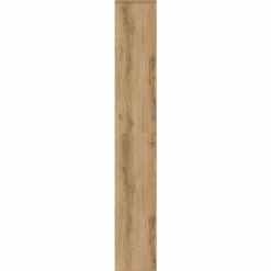 vidaXL Estantería madera de ingeniería 157x24x160 cm Roble artisan