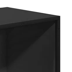 vidaXL Estanterías-Estantería madera ingeniería negra 40x35x76 cm