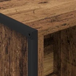 vidaXL Estantería para libros 68 x 30 x 108.5 cm Madera vieja Clearance