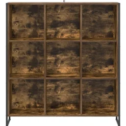 vidaXL Estantería para libros Roble Humo 99,5 x 30 x 108,5 cm Roble ahumado New