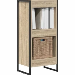 vidaXL Estantería para libros Sonoma 80 x 30 x 155 cm Roble Sonoma Hot