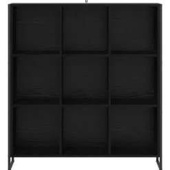 vidaXL Estantería para libros 99,5 x 30 x 108,5 cm Roble negro Sale