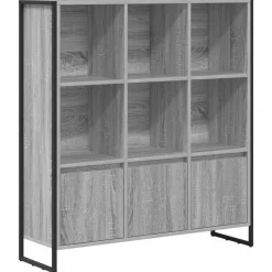 vidaXL Estanterías-Estantería para libros 2 pcs 99,5 x 30 x 108 cm