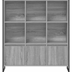 vidaXL Estanterías-Estantería para libros 2 pcs 99,5 x 30 x 108 cm