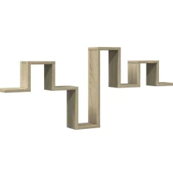 vidaXL Estantería pared madera ingeniería 104,5x10x43 cm Roble Sonoma Outlet